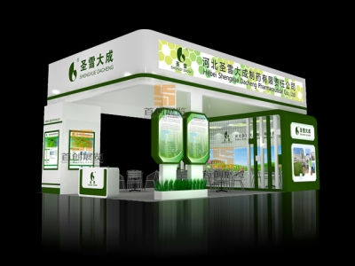 圣雪大成 醫(yī)療醫(yī)藥展位設計