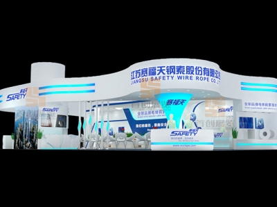 賽福天 建材門窗展臺(tái)裝修